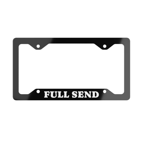 FULL SEND Plate Frame